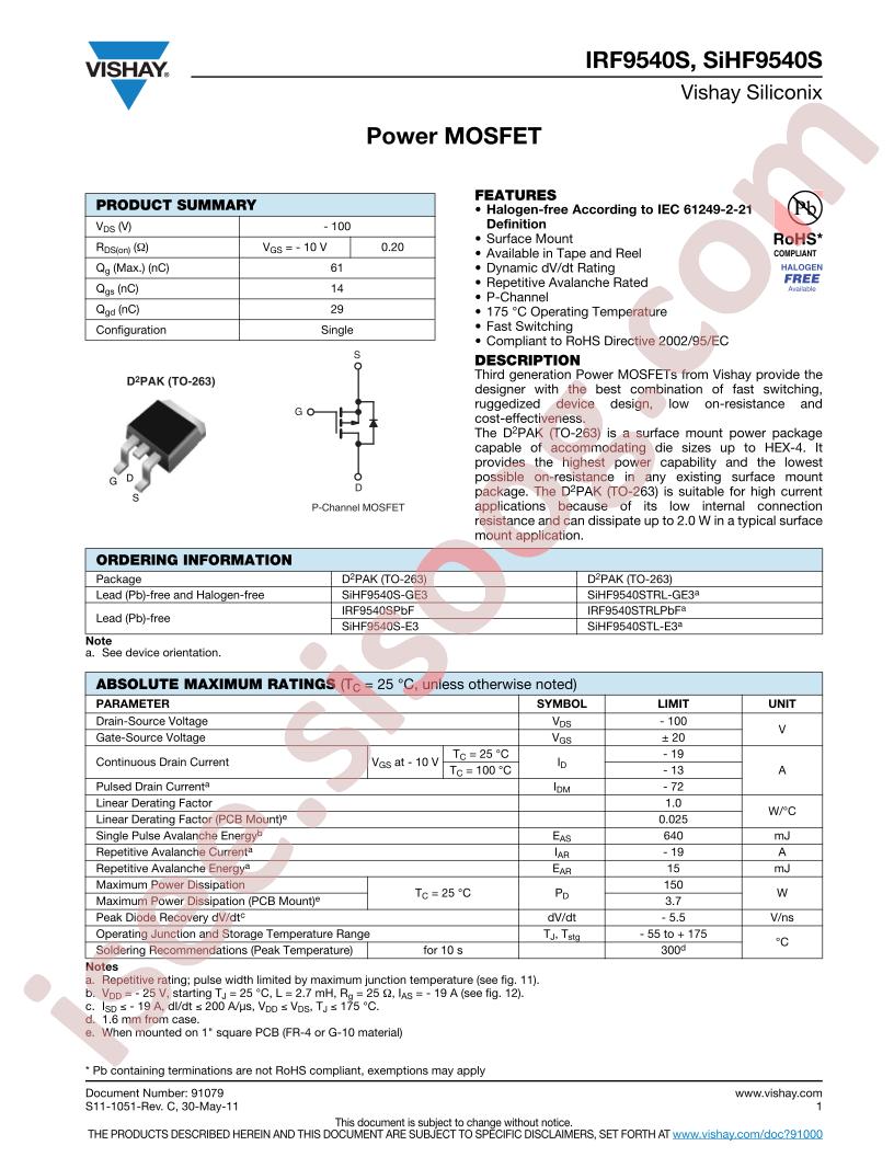 IRF9540S_V01