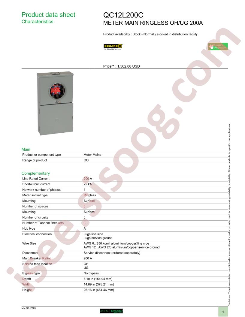 QC12L200C