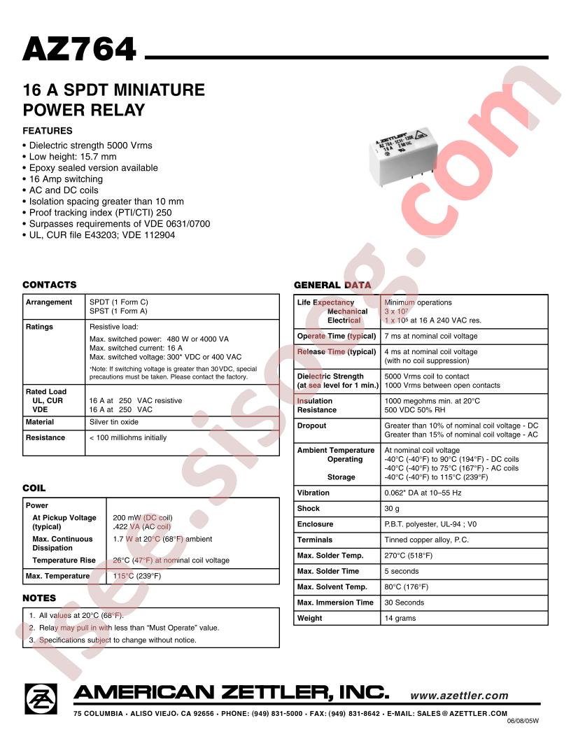 AZ764-1CE-24AE