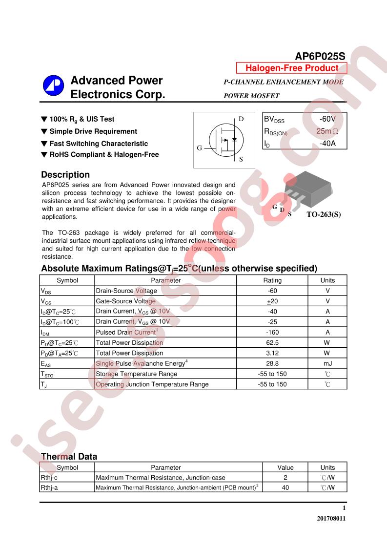 AP6P025S