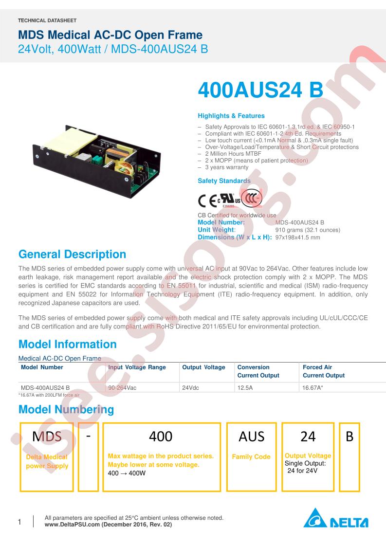 MDS-400AUS24B