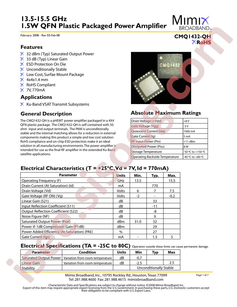 CMQ1432-QH-0G0T