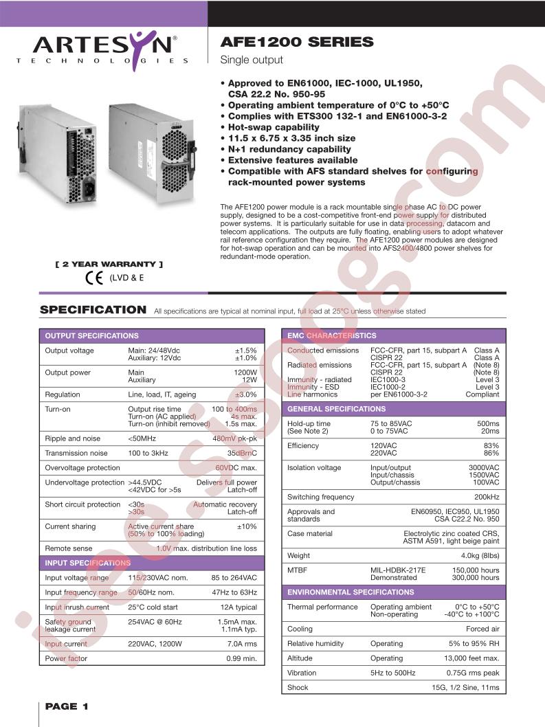 AFE1200