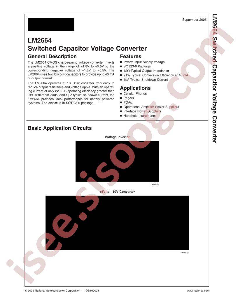 LM2664M6X