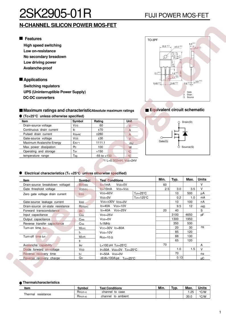 2SK2905-01R