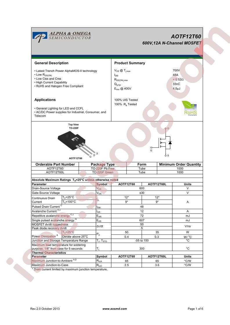 AOTF12T60