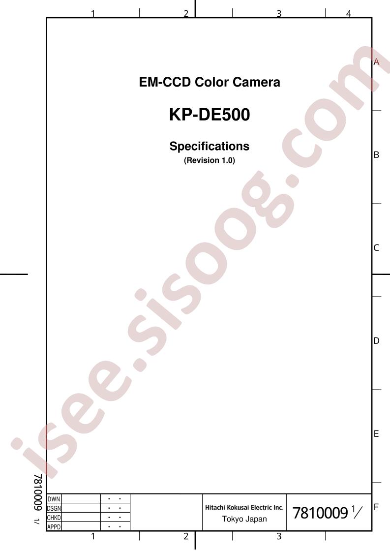 KP-DE500