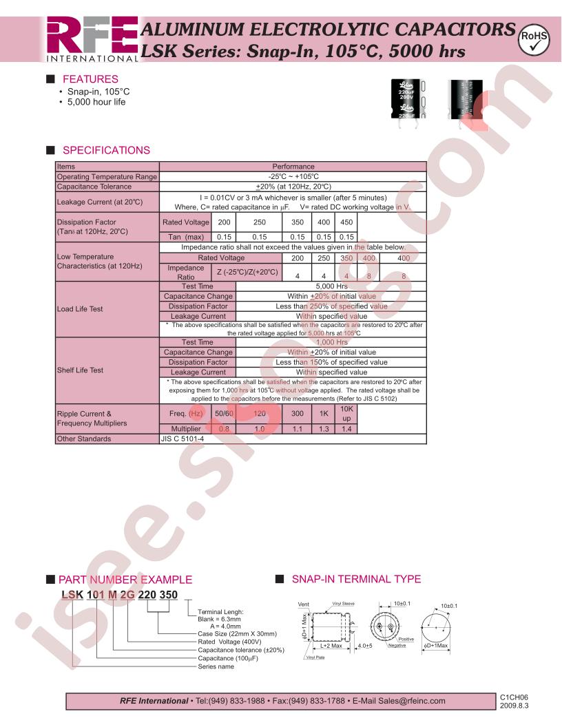 LSK101M2G220350