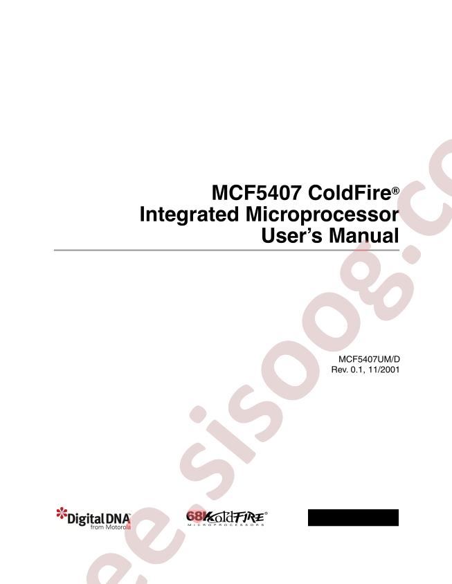 MCF5407AI162