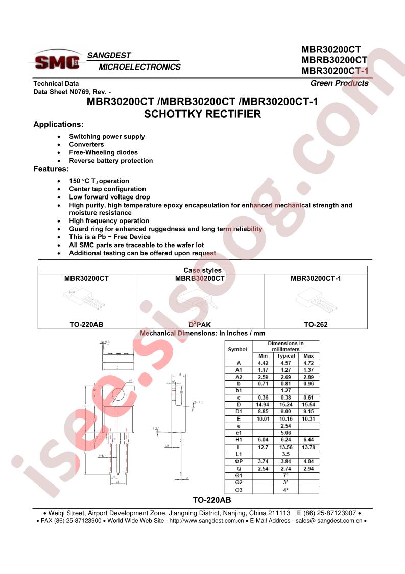 MBR30200CT-1