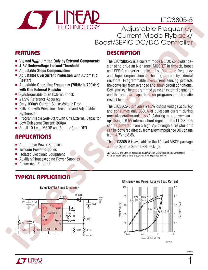 LTC3805-5