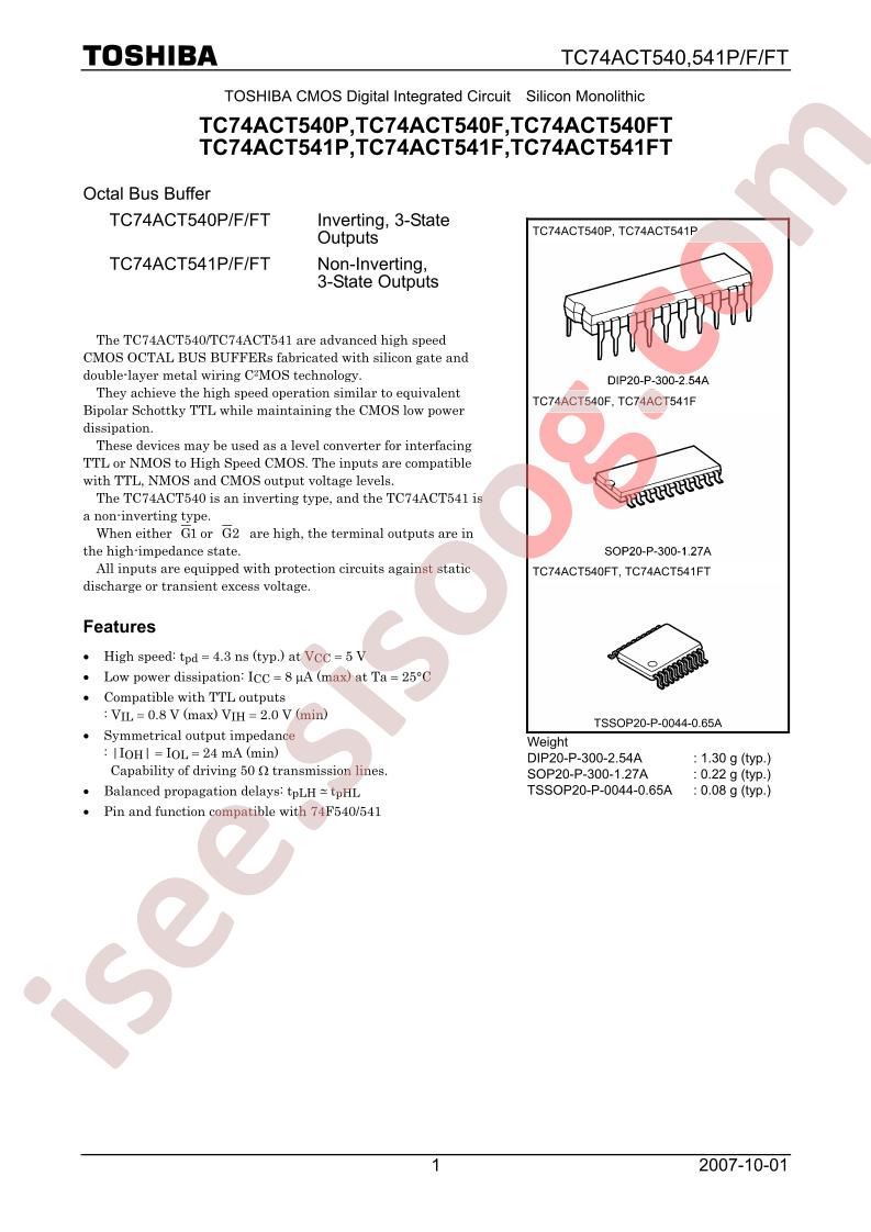 TC74ACT540F