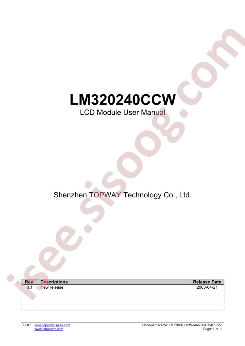 LM320240CCW