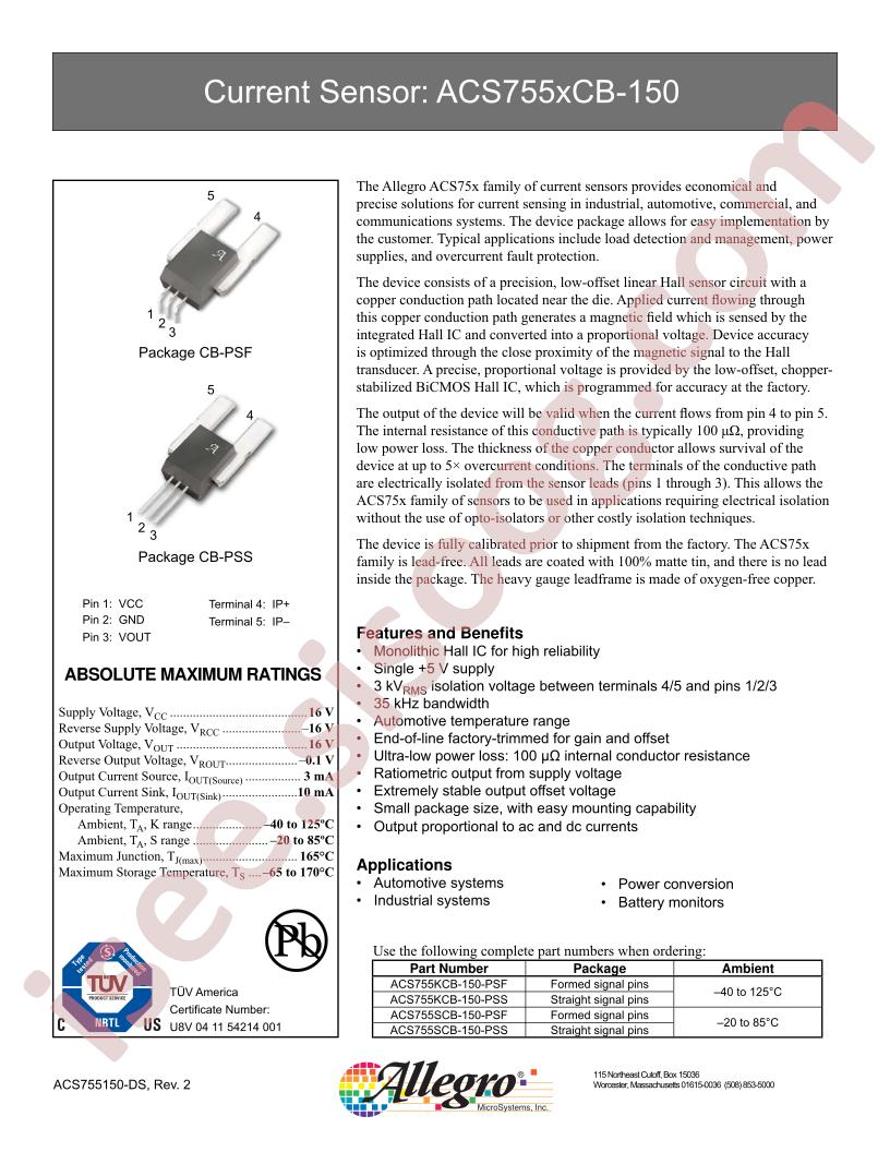 ACS755KCB-150-PCF