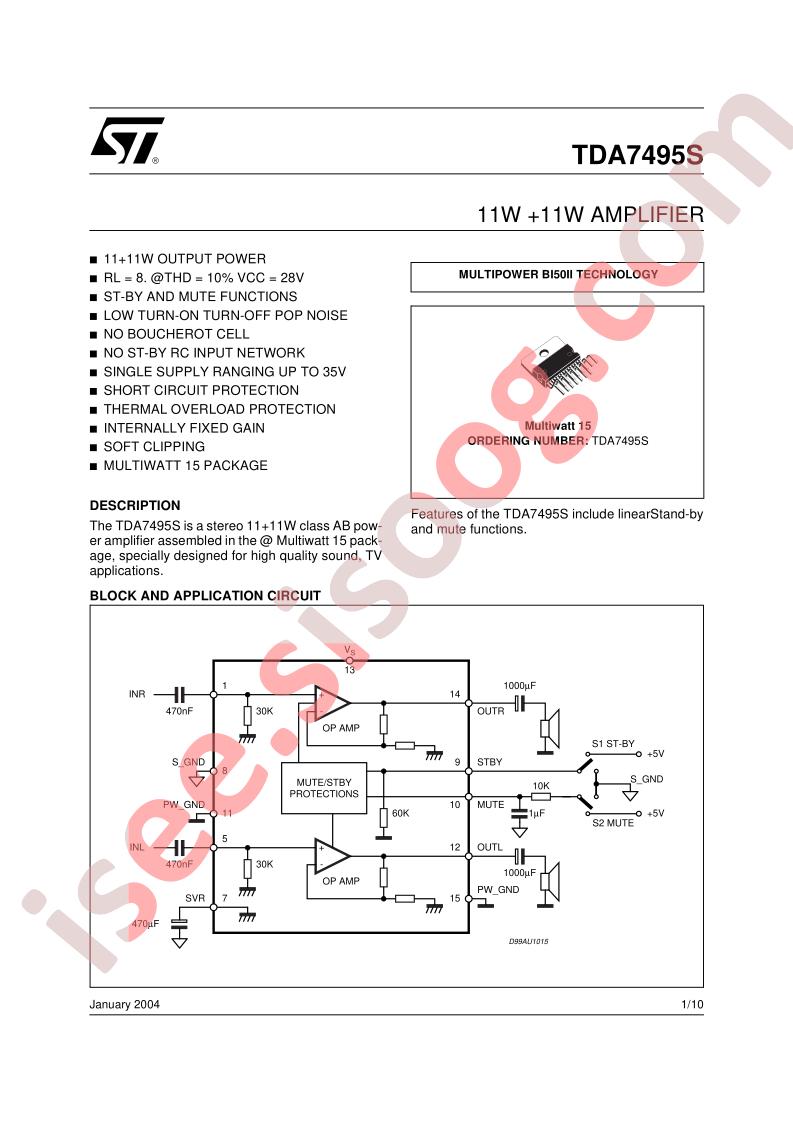 TDA7495S