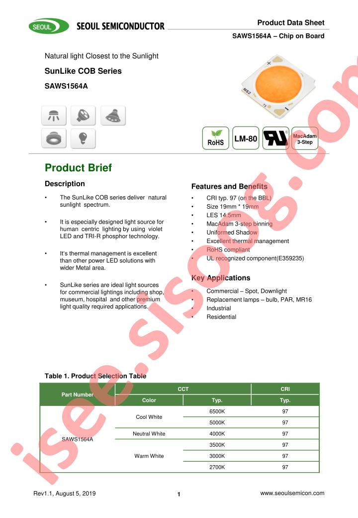 SAWS1564A