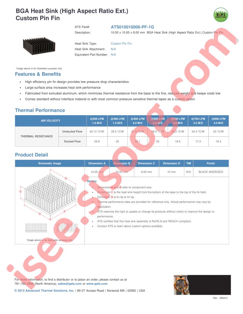 ATS010010008-PF-1G