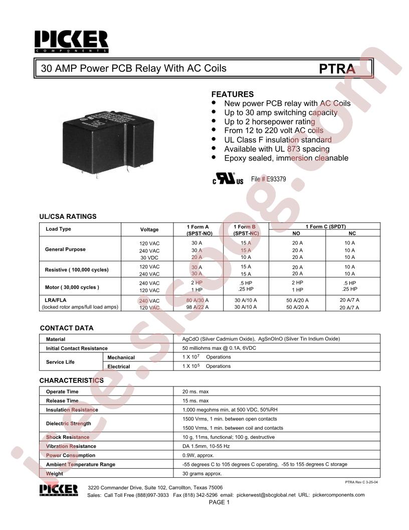 PTRA1C-120S-1