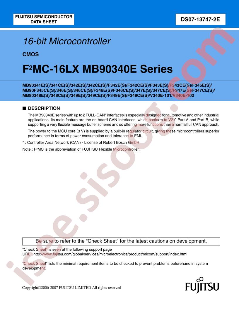 MB90F346CES
