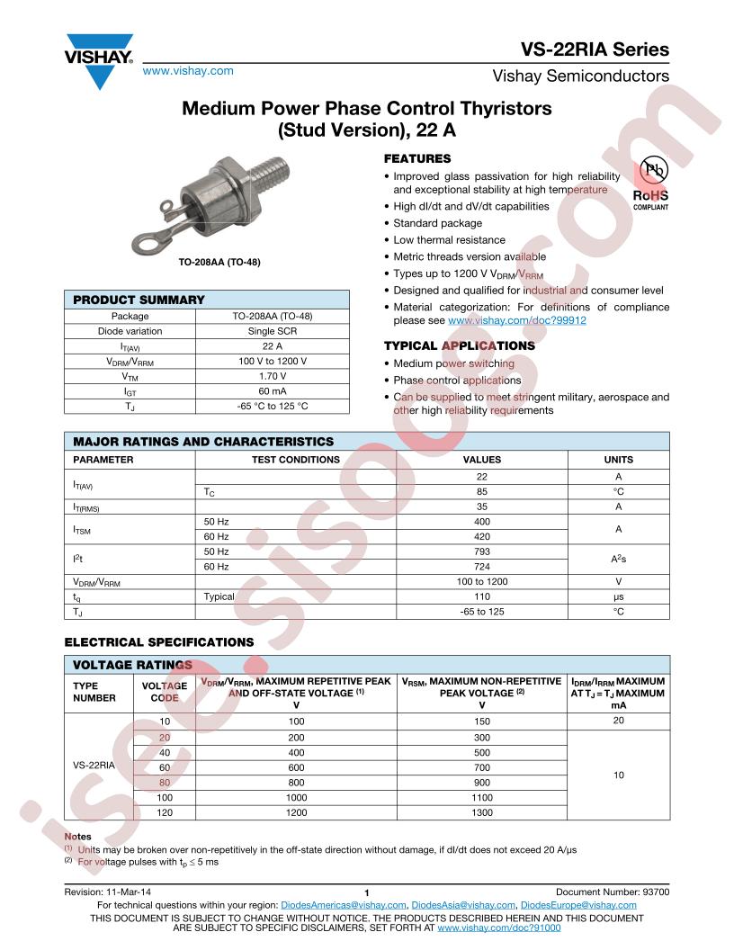 VS-22RIA10