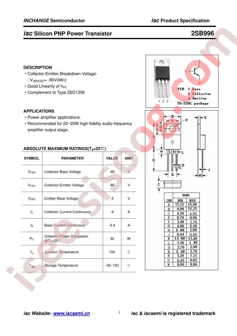 2SB996