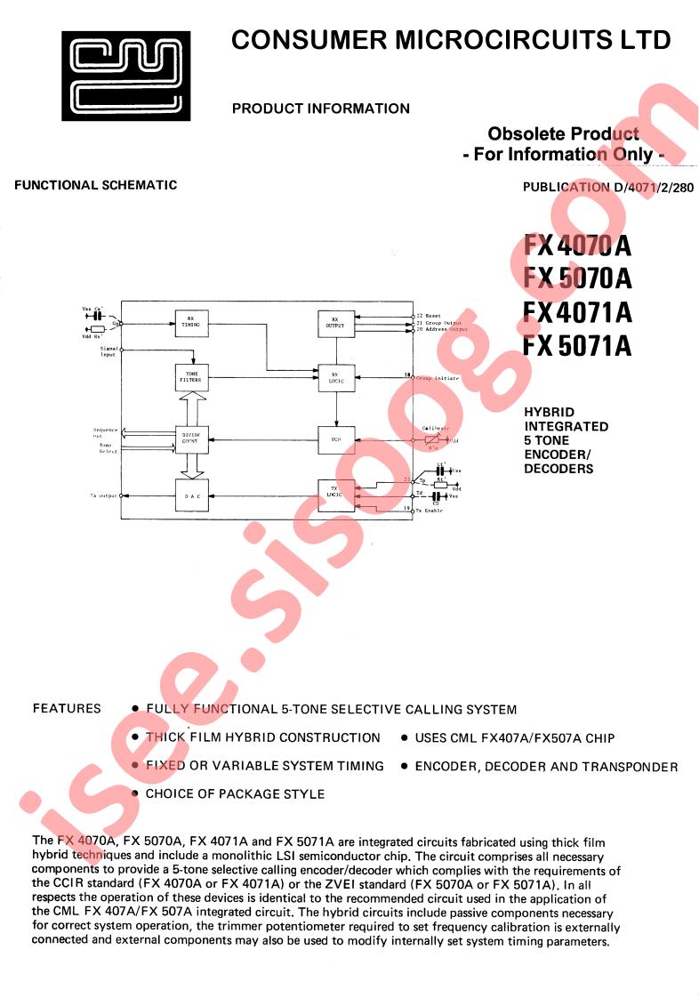 FX5070A