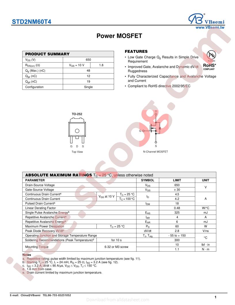 STD2NM60T4