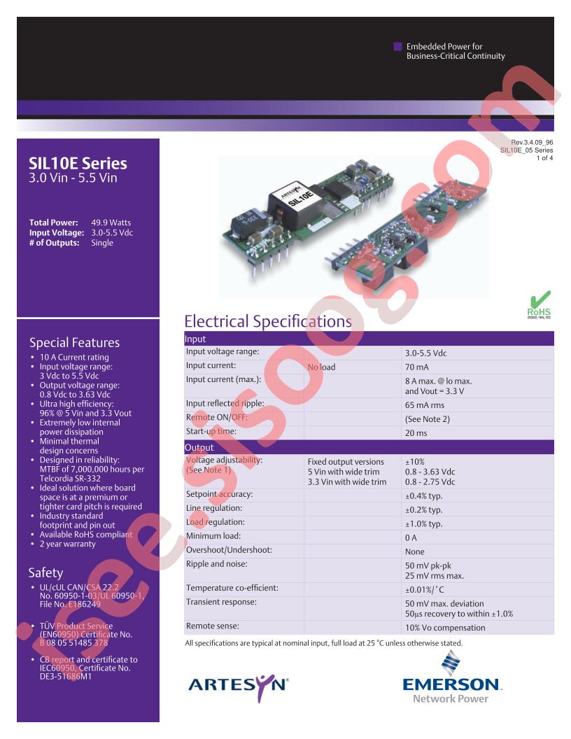 SIL10E-05W3V3