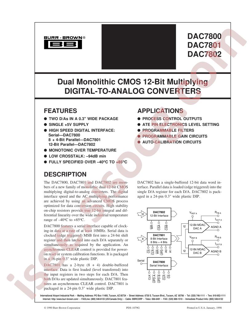 DAC7800