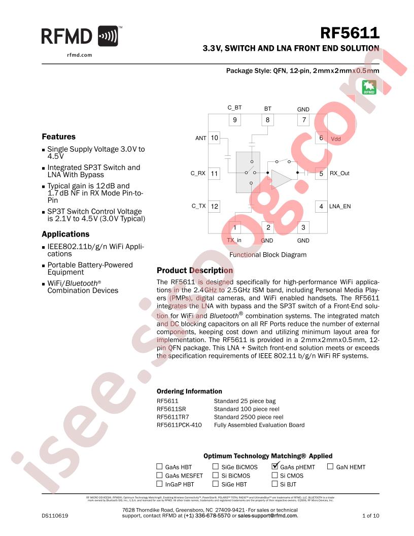 RF5611PCK-410