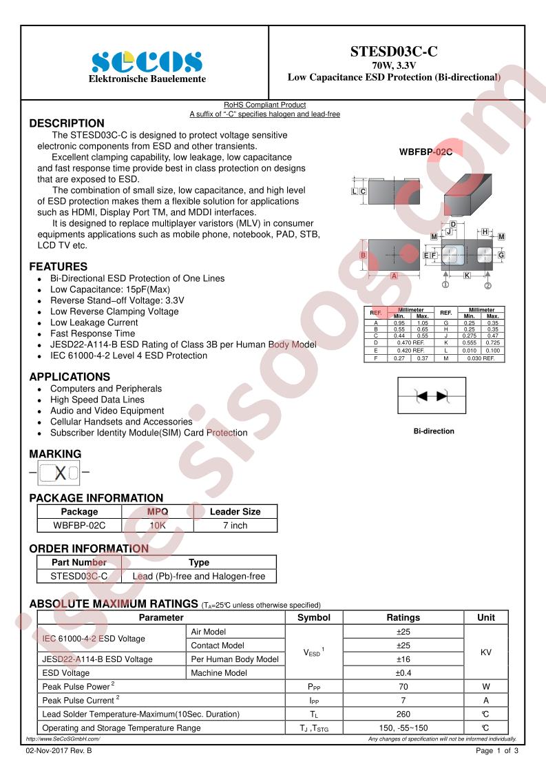 STESD03C-C