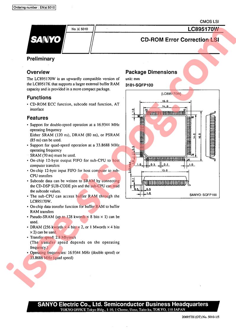 LC895170W