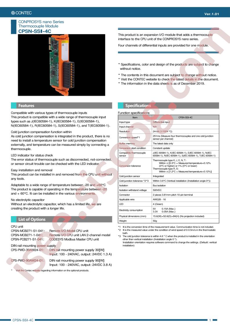 CPSN-SSI-4C