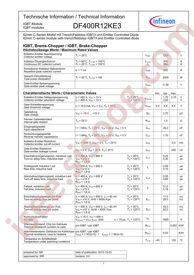 DF400R12KE3
