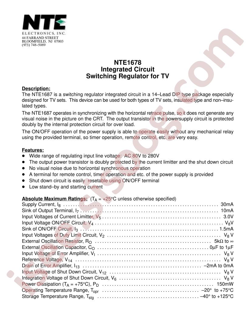 NTE1678