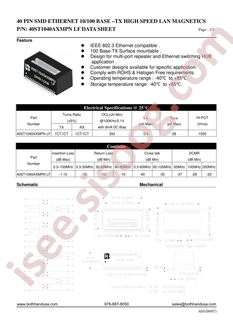 40ST1040AXMPN-LF