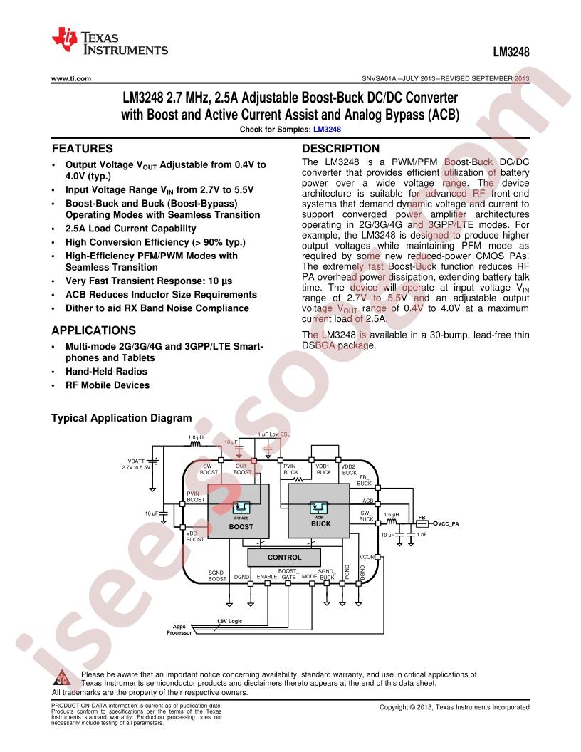 LM3248TMXNOPB