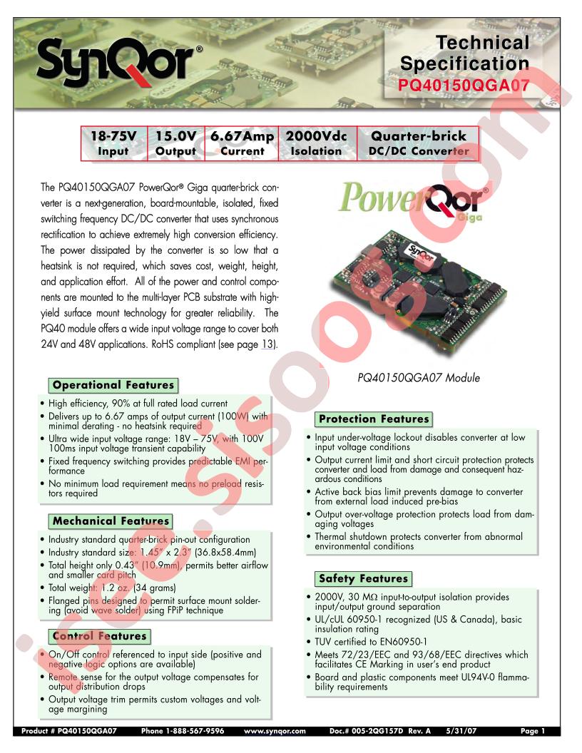 PQ40150QGA07NNS