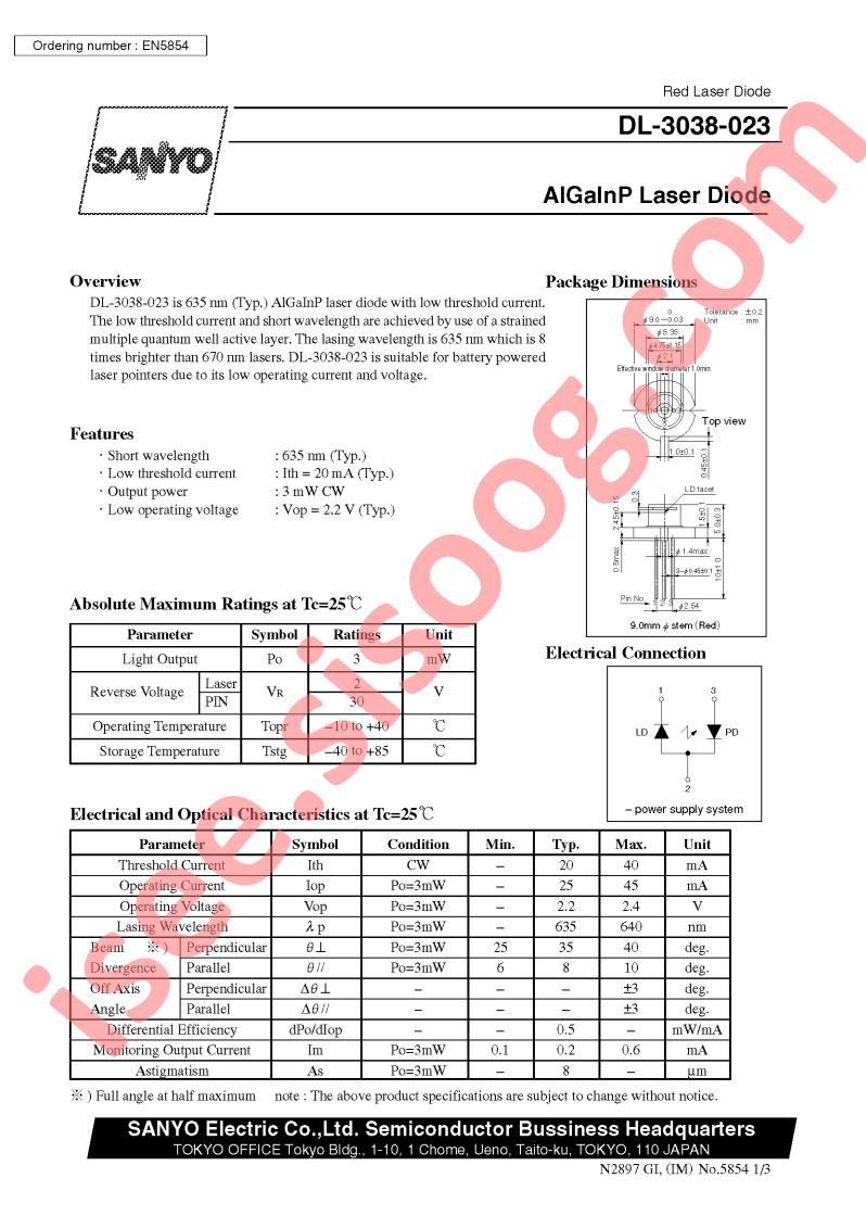 DL-3038-023