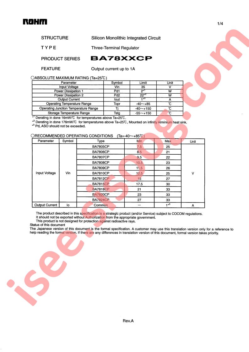 BA78XXCP