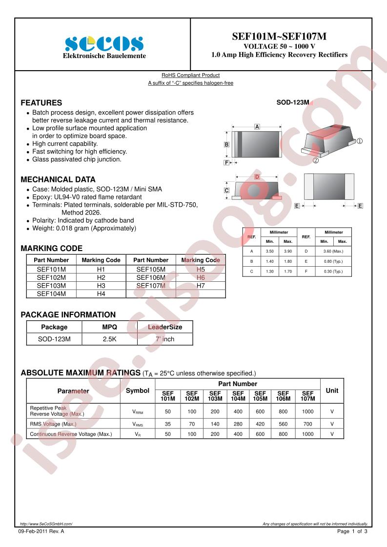 SEF101M