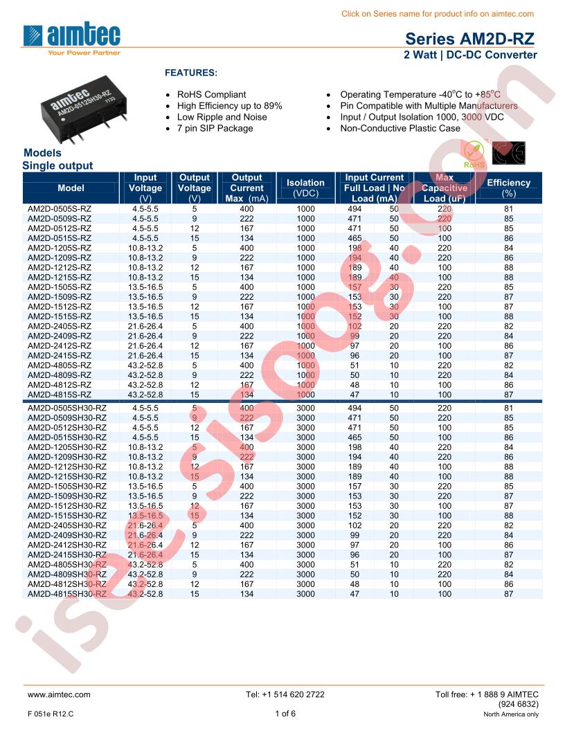 AM2D-0505SH30-RZ