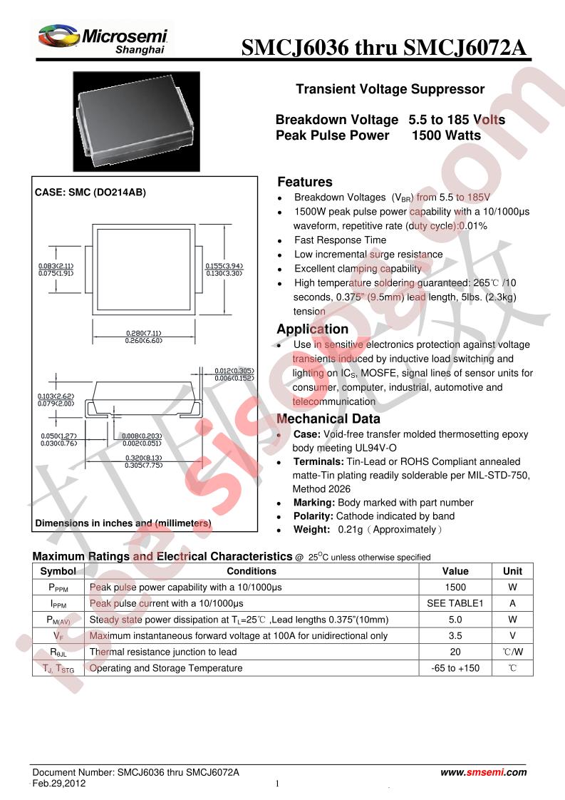 SMCJ6068A
