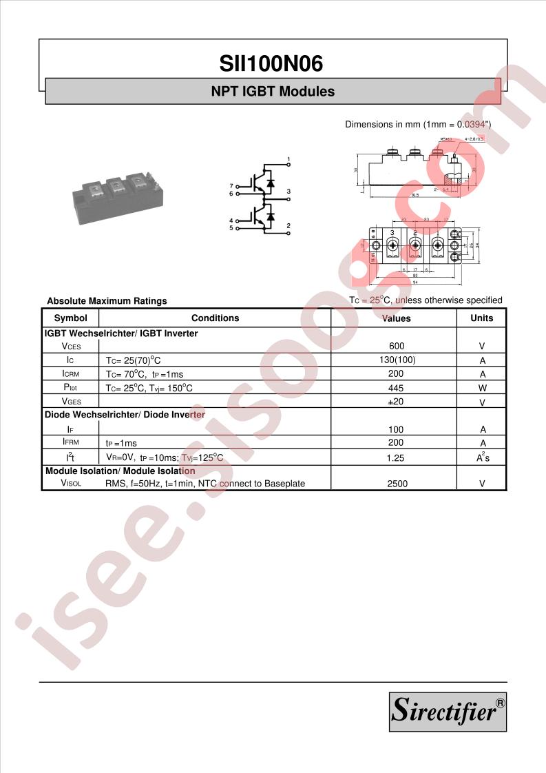 SII100N06