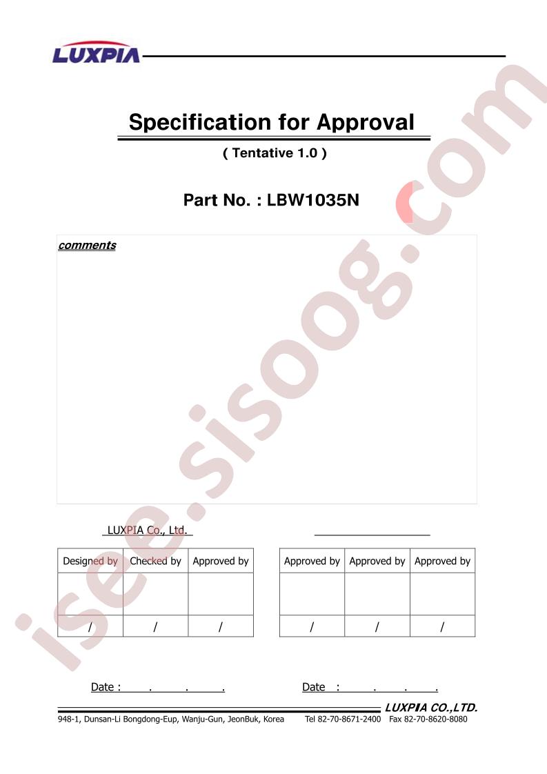 LBW1035N