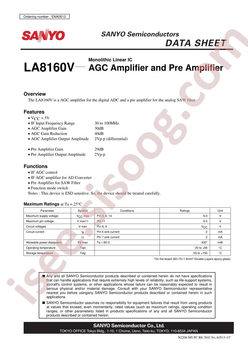 LA8160V
