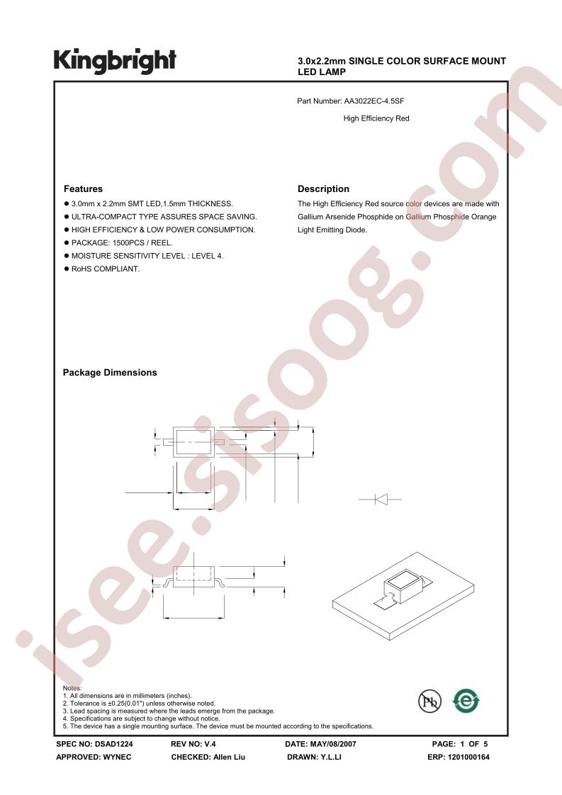 AA3022EC-4.5SF