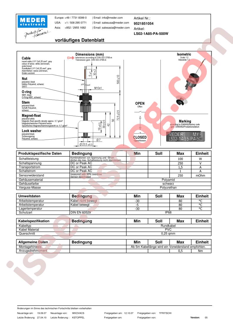 LS02-1A85-PA-500W_DE