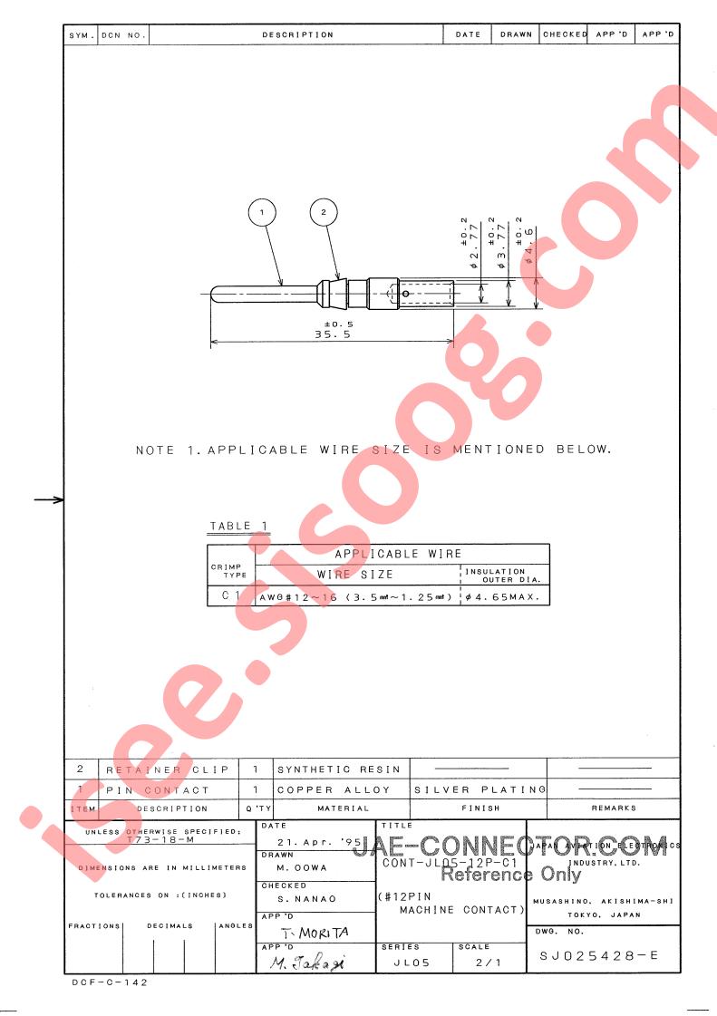 CONT-JL05-12P-C1