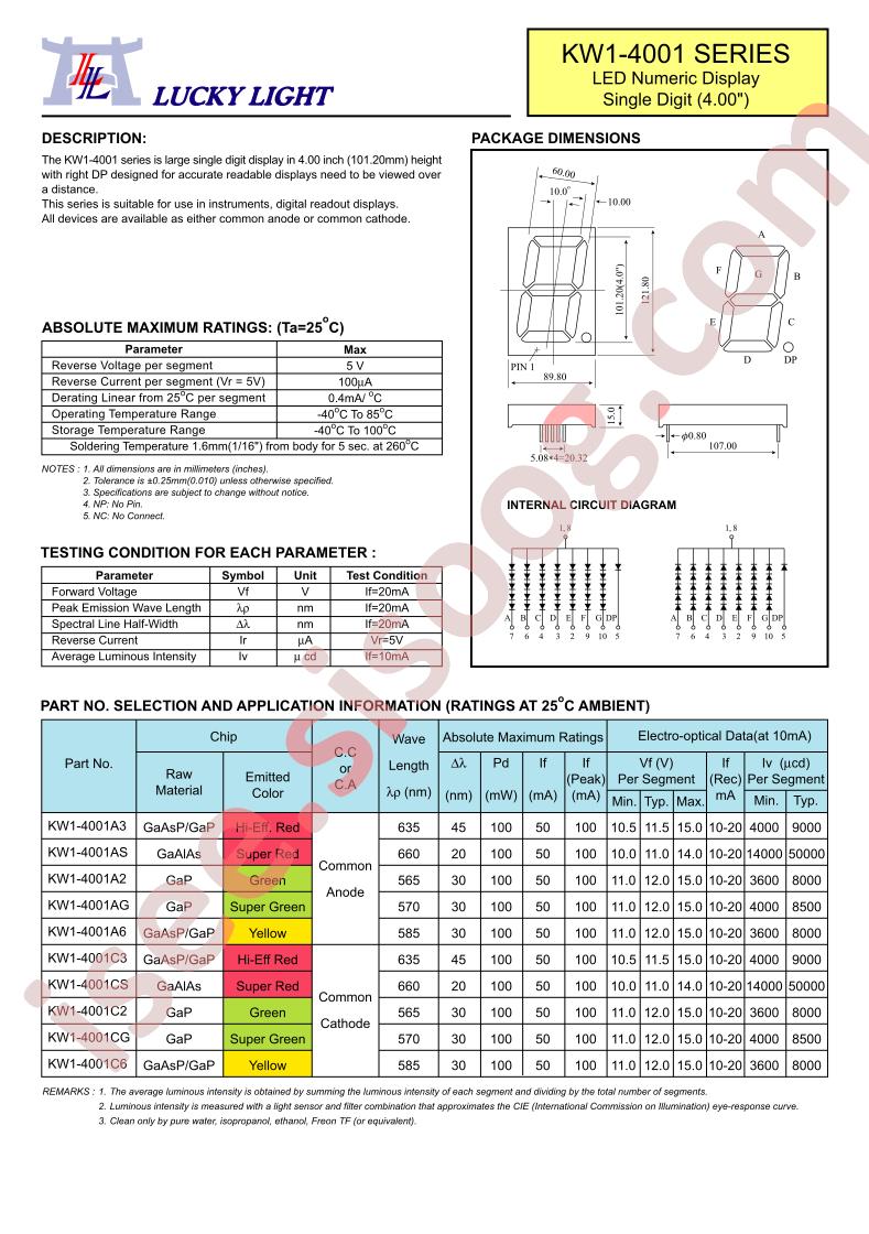 KW1-4001AG